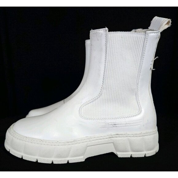 Viron 1997 Chelsea Boots Size 37 US 6 Womens White - Picture 8 of 16